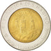 San Marino, 500 Lire, 1982, Bi-Metallic, KM:140