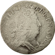 Monnaie, France, Louis XIV, 10 Sols aux insignes, 10 Sols-1/8 Ecu, 1705, Rouen