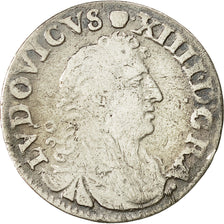 Coin, France, Louis XIV, 4 Sols dits « des Traitants », 4 Sols, 1676, Lyons