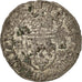 Monnaie, France, Henri III, Douzain, 1589, Rouen, B+, Billon, Sombart:4402