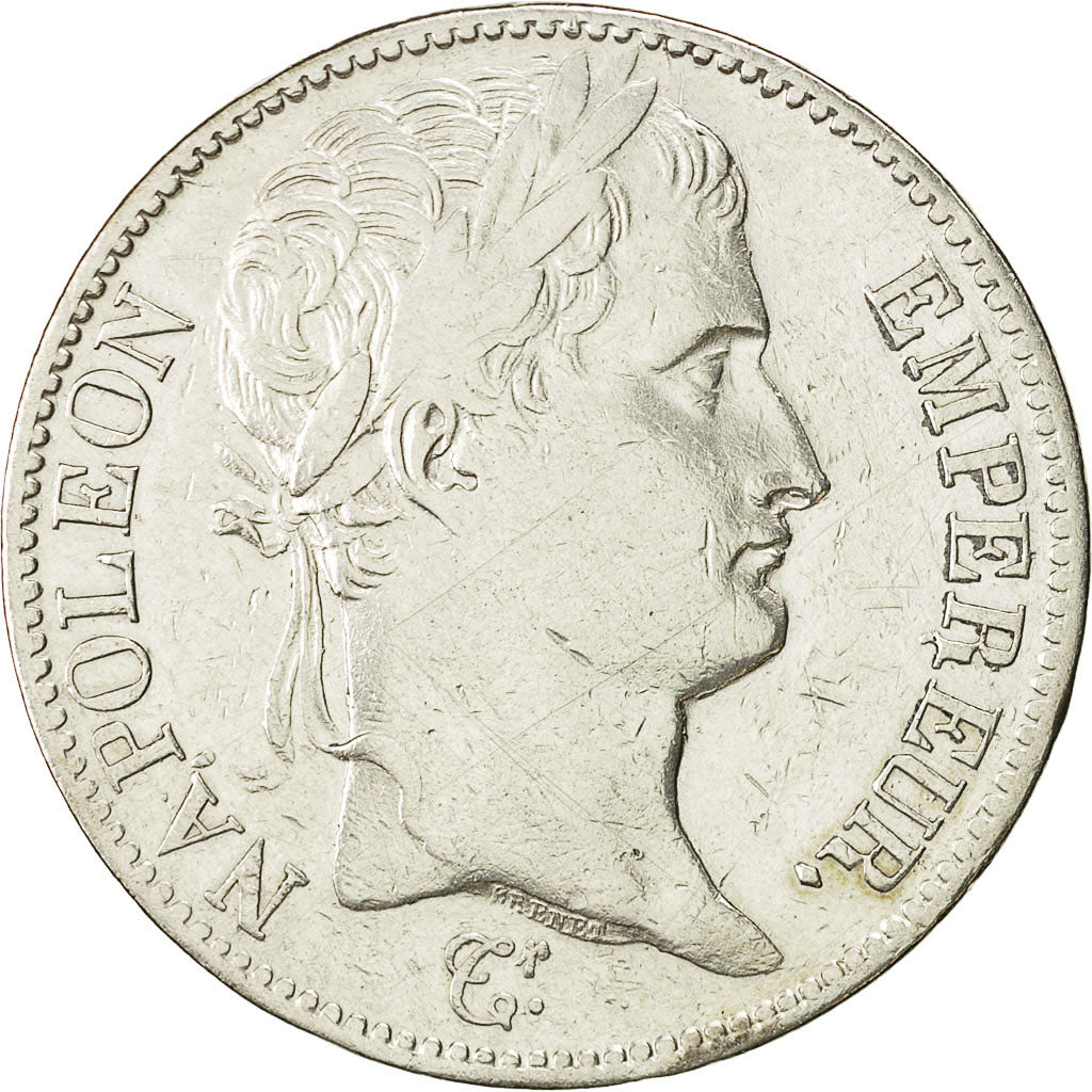 France, Napoléon I, 5 Francs, 1811, Paris, VF(30-35), Silver, KM:694.1