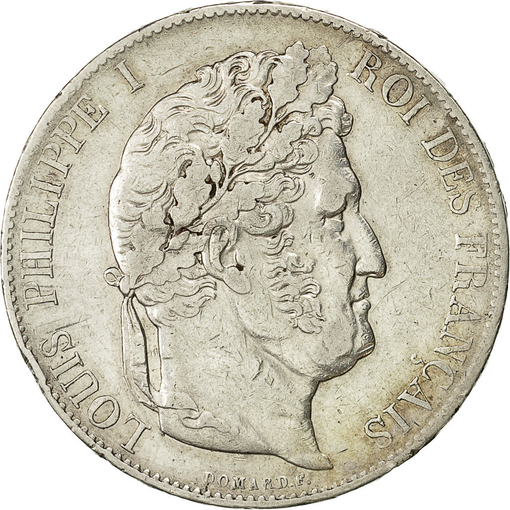 Coin, France, Louis-Philippe, 5 Francs, 1846, Paris, EF(40-45), Silver