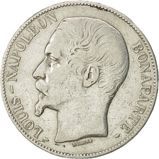 Frankreich, Napoléon III, 5 Francs, 1852, Paris, S, Silber, KM:773.1