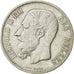 Moneta, Belgio, Leopold II, 5 Francs, 5 Frank, 1869, MB+, Argento, KM:24