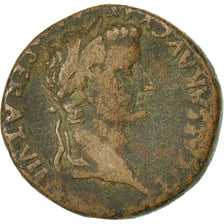 Monnaie, Tibère, As, 12-14 AD, Lyon, TB+, Cuivre, RIC:245