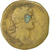 Moneda, Hadrian, Sestercio, 119-120, Rome, BC+, Cobre, RIC:II 582c