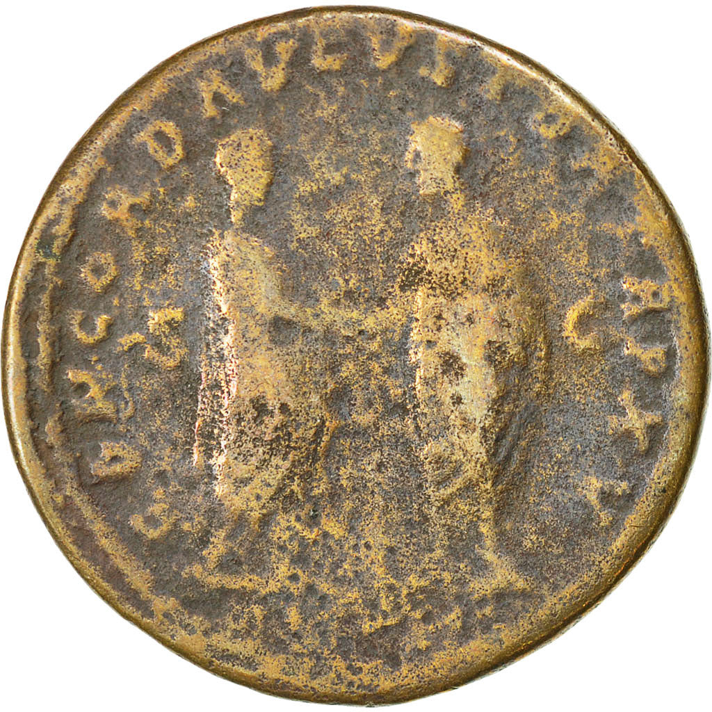 Moneda, Marcus Aurelius, Sestercio, 162, Rome, BC, Cobre, Cohen:54, RIC:826