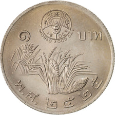 Thailand, Rama IX, Baht, 1982, Copper-nickel, KM:157