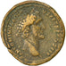Moneta, Antoninus Pius, Sestertius, 140-144, Rome, VF(30-35), Bronze, Cohen:62