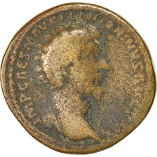 Coin, Marcus Aurelius, Sestertius, 161, Rome, F(12-15), Copper, RIC:824