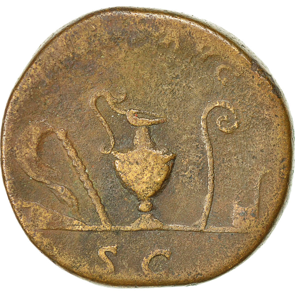 Coin, Marcus Aurelius, Sestertius, 142, Rome, VF(30-35), Bronze, RIC:1234b