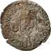 Coin, France, Henri II, Douzain aux croissants, 1550, La Rochelle, VF(20-25)