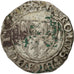 Moneta, Francia, Charles VI, Blanc Guénar, 1411, Saint André Villeneuve Les