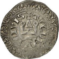 Monnaie, France, Philippe IV le Bel, Maille Blanche, 1295, TTB, Argent