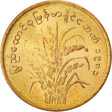 Coin, Myanmar, 10 Pyas, 1983, MS(65-70), Brass, KM:49