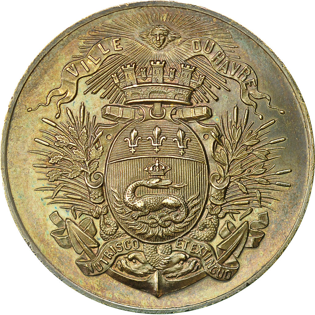 France, Medal, Société Protectrice des Animaux, Fauna, SPL, Argent
