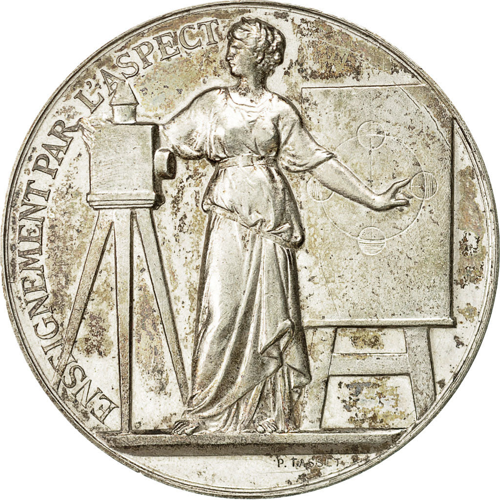 France, Medal, Enseignement par l'Aspect, Sciences & Technologies, Tasset