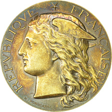 France, Medal, Médaille de concours agricole, Ponscarme, TTB+, Argent