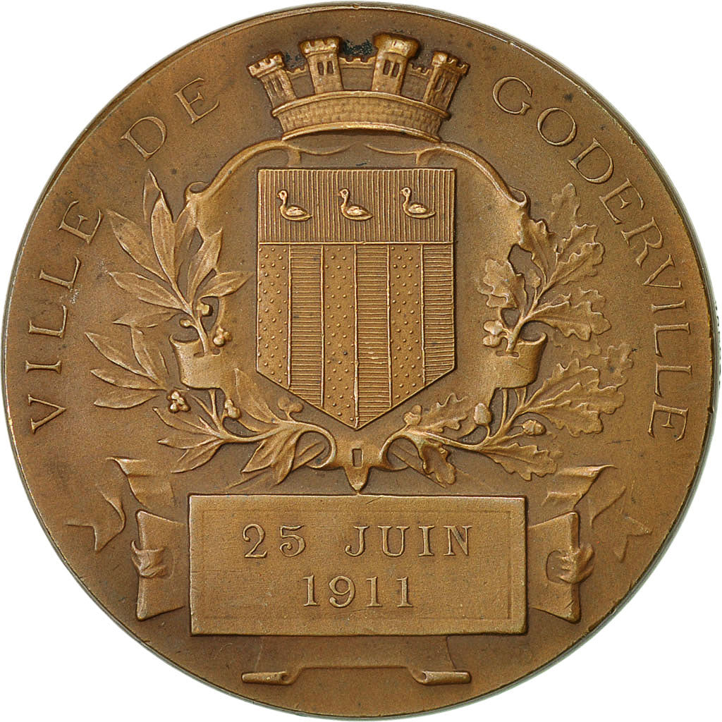 France, Médaille, Ville de Goderville