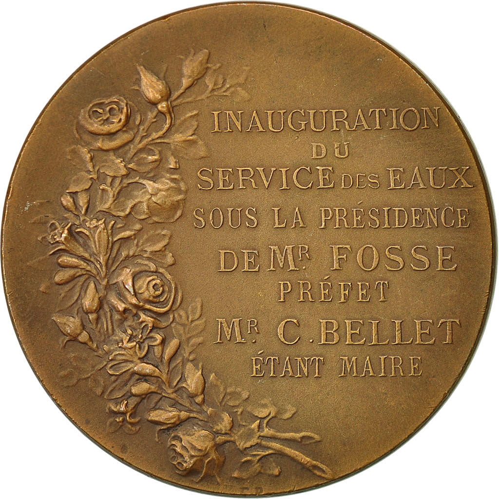 France, Médaille, Ville de Goderville