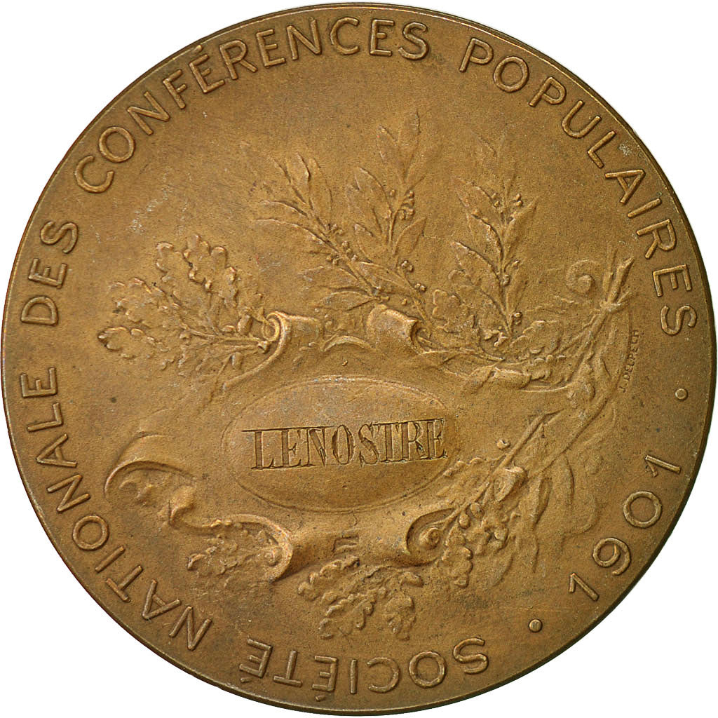 Francia, Medal, Société Nationale des Conférences Populaires, Lancelot F. et