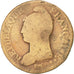 Moneda, Francia, Dupré, Decime, 1799, Limoges, BC, Bronce, KM:644.7