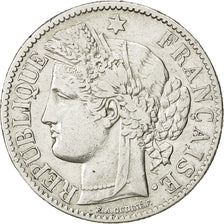 France, Cérès, 2 Francs, 1881, Paris, AU(50-53), Silver, KM:817.1