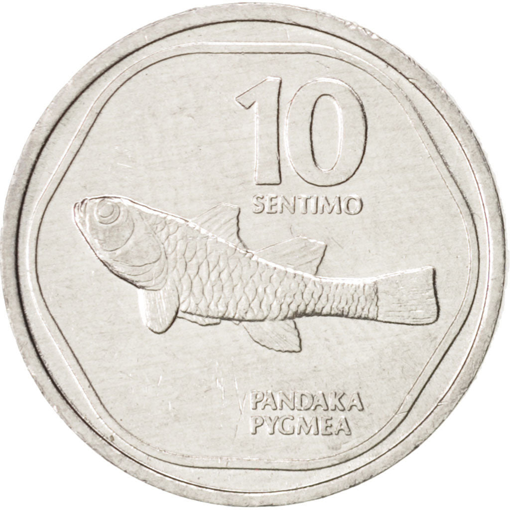 Philippines, 10 Sentimos, 1983, Aluminum, KM:240.2