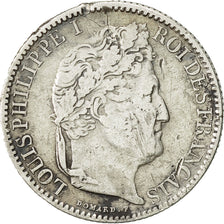 Munten, Frankrijk, Louis-Philippe, 50 Centimes, 1846, Paris, FR+, Zilver