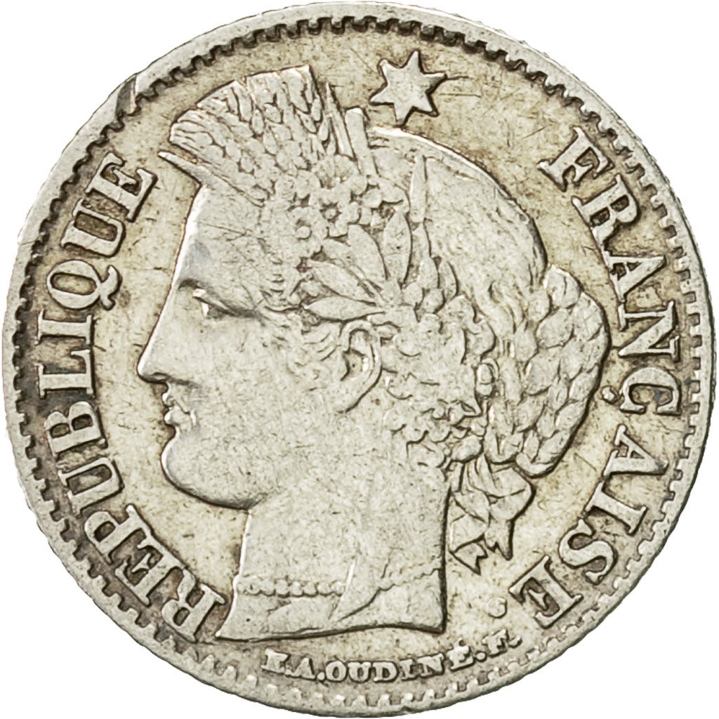 Coin, France, Cérès, 20 Centimes, 1850, Bordeaux, EF(40-45), Silver, KM:758.3