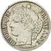 Munten, Frankrijk, Cérès, 20 Centimes, 1850, Bordeaux, ZF, Zilver, KM:758.3