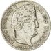 Moneta, Francia, Louis-Philippe, 1/4 Franc, 1842, Rouen, BB, Argento, KM:740.2