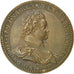 France, Medal, Louis XIII et Marie de Médicis, 1614, MS(60-62), Bronze