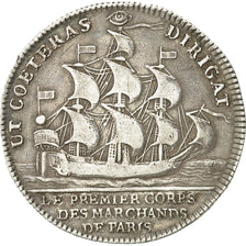 France, Token, Corporations, Le Premier Corps des Marchands de Paris, 1705