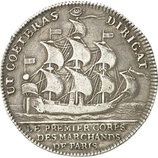France, Jeton, Corporations, Le Premier Corps des Marchands de Paris, 1705