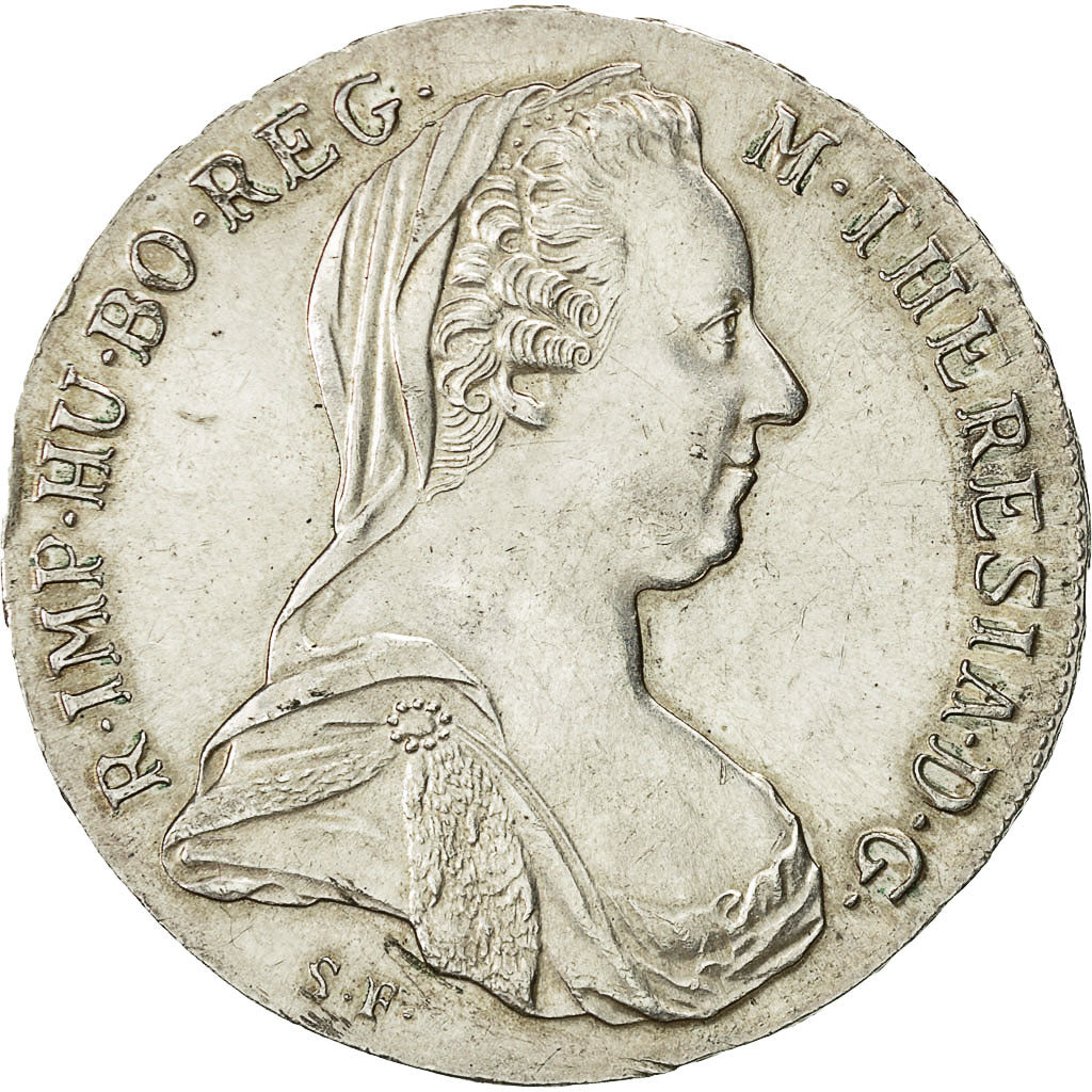 Austria, Maria Theresa, Thaler, 1780, Vienna, AU(55-58), Silver, KM:1866.2