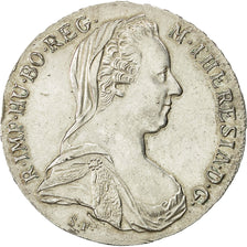 Austria, Maria Theresa, Thaler, 1780, Vienna, AU(55-58), Silver, KM:1866.2
