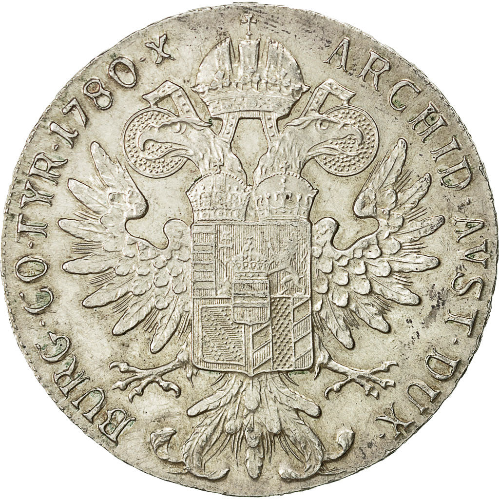 Austria, Maria Theresa, Thaler, 1780, Vienna, AU(55-58), Silver, KM:1866.2