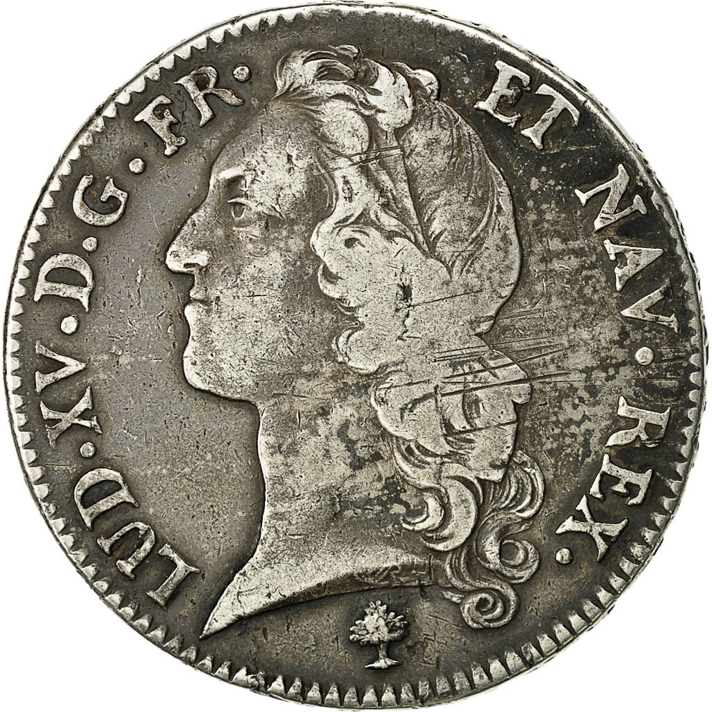 Moneta, Francja, Louis XV, Écu au bandeau, Ecu, 1765, Paris, VF(30-35), Srebro