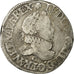 Münze, Frankreich, Louis XIII, 1/2 Franc, grosse tête laurée au col fraisé
