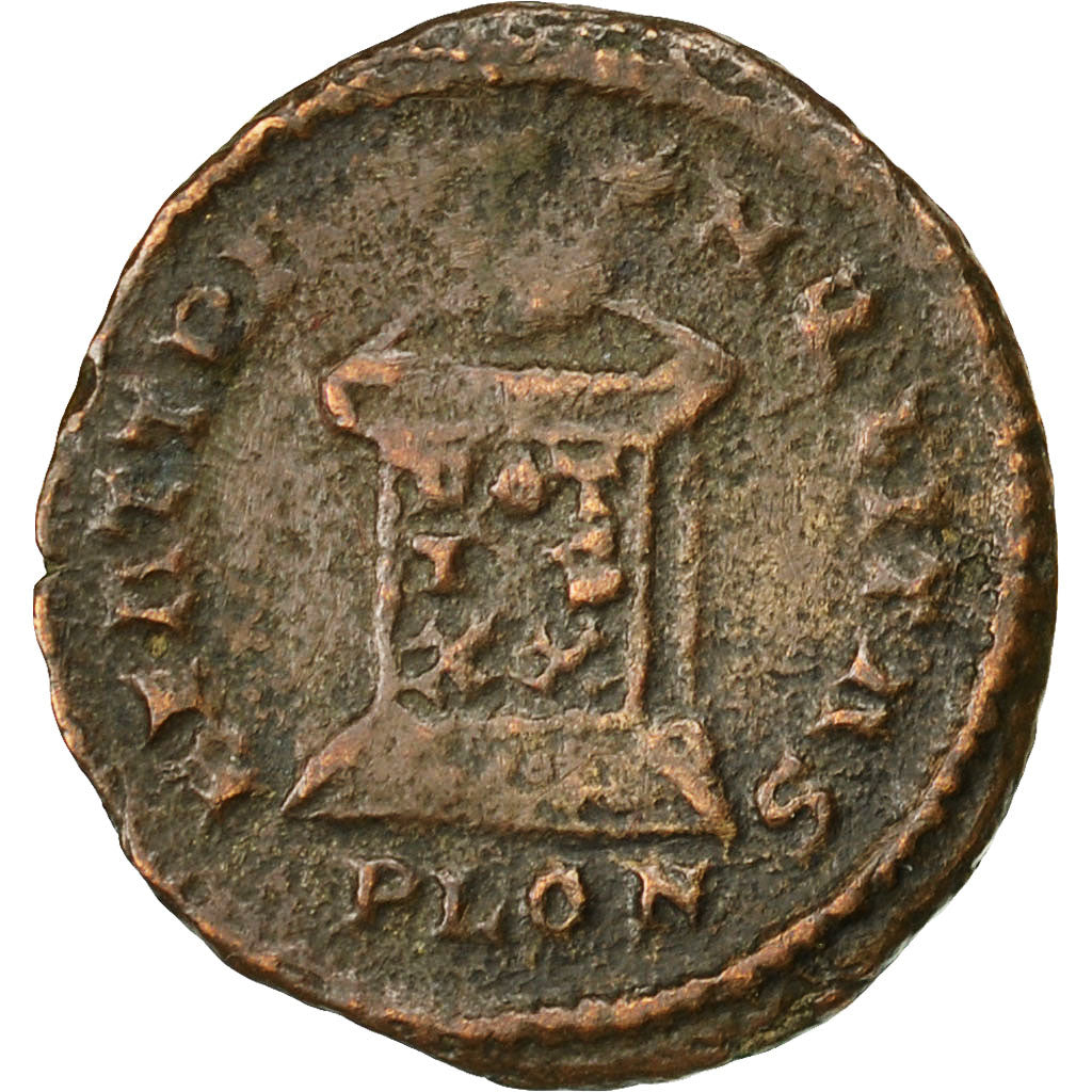 Moneta, Crispus, Nummus, 323-324, London, EF(40-45), Miedź, RIC:275
