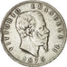 Coin, Italy, Vittorio Emanuele II, 5 Lire, 1875, Milan, VF(30-35), Silver