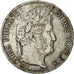 Moneda, Francia, Louis-Philippe, 5 Francs, 1838, Strasbourg, MBC, Plata