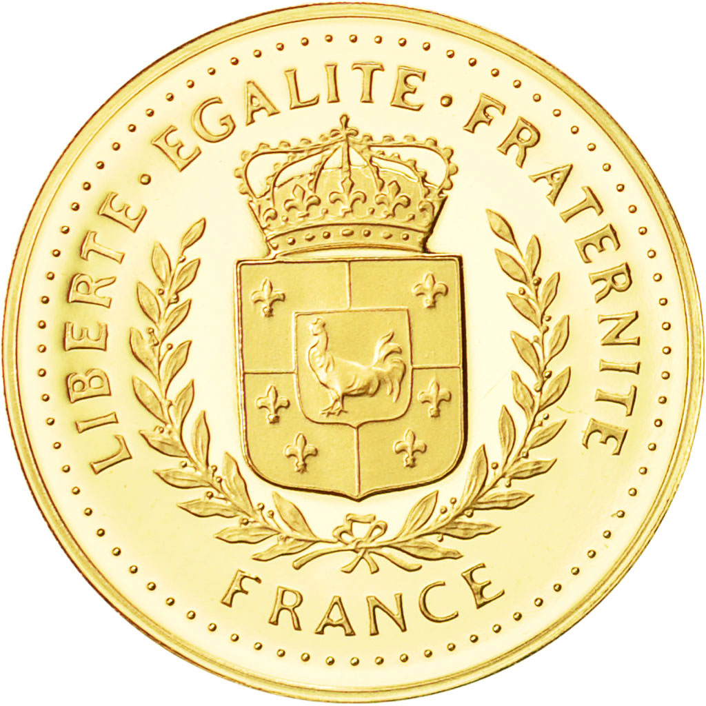 France, Medal, Général Leclerc, MS(65-70), Gold