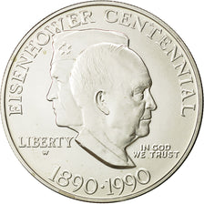 Coin, United States, Dollar, 1990, U.S. Mint, West Point, MS(65-70), Silver