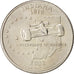 United States, State Quarter, 2002, Denver, Indiana, KM:334