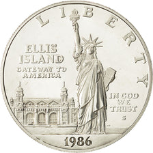 Coin, United States, Dollar, 1986, U.S. Mint, San Francisco, MS(65-70), Silver