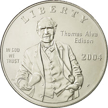 Stati Uniti, Dollar, 2004, U.S. Mint, Philadelphia, FDC, Argento, KM:362