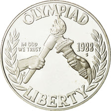 Coin, United States, Dollar, 1988, U.S. Mint, San Francisco, MS(65-70), Silver