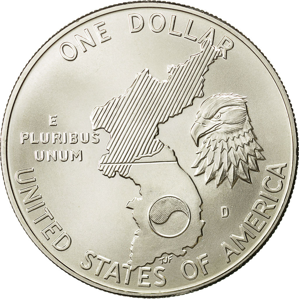 Coin, United States, Dollar, 1991, U.S. Mint, Denver, MS(65-70), Silver, KM:231